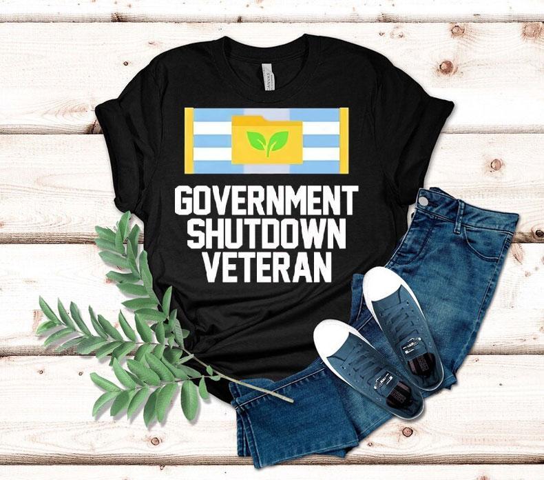 Government Shutdown Veteran Ecorative Ribbon Shirt 4 Government Shutdown Veteran Ecorative Ribbon Tshirt