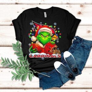 Grinch And Arizona Cardinals Christmas Theme Helmet Shirt Grinch And Arizona Cardinals Christmas Theme Helmet Shirt