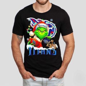 Grinch And Tennessee Titans Christmas Theme Helmet Shirt Grinch And Tennessee Titans Christmas Theme Helmet Shirt