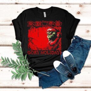 Grinch Necro Gory Holiday Shirt