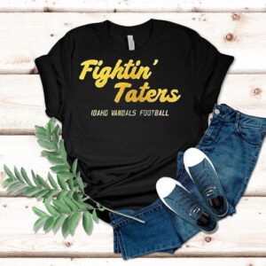 Idaho Vandals Football Fightin’ Taters Logo Text Shirt Idaho Vandals Football Fightin’ Taters Logo Text Shirt