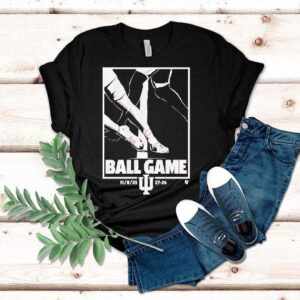 Indiana Hoosiers Breaking T Omar Cooper Jr. Ball Game Shirt Indiana Hoosiers Breaking T Omar Cooper Jr. Ball Game Shirt