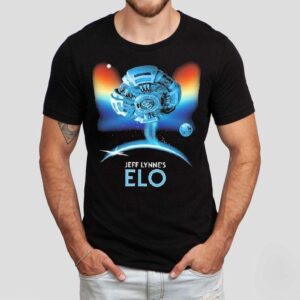 Jeff Lynne’s Elo Flying Astral Spaceship Shirt