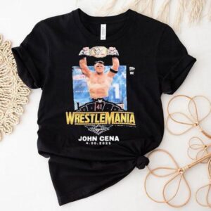 John Cena Wrestlemania 41 Topps Now X Wwe 2025 Shirt