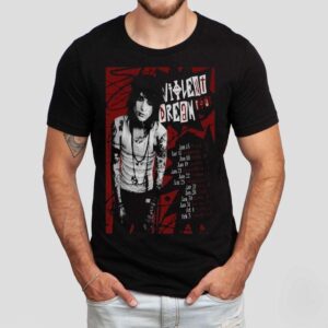 Johnnie Guilbert Violent Dream Eu Tour 2026 Jan + Feb Shirt