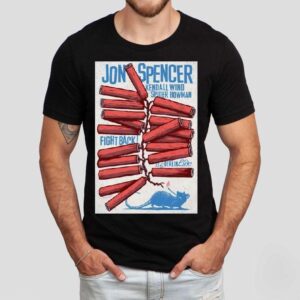 Jon Spencer Tour Lido Berlin June 15 2025 Shirt