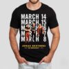 Jonas Brothers On Broadway March 2025 Shirt