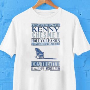 Kenny Chesney Nov 6, 2025 Cma Theater, Nashville, Tn Chair Shirt