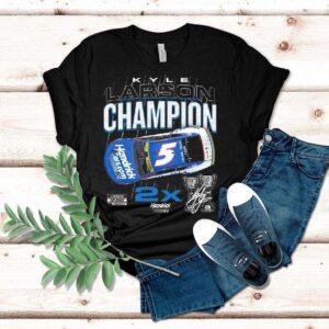 Kyle Larson 2025 Nascar Cup Series Champion Stats Shirt
