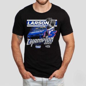 Kyle Larson Hendrick Motorsports Team Collection 2025 Nascar Cup Series Champion Shirt