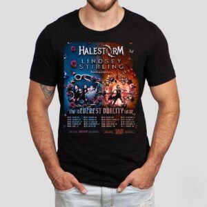 Lindsey Stirling And Halestorm The Neverest Duality Tour 2025 Shirt