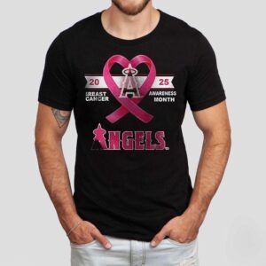 Los Angeles Angels Strike Out Breast Cancer Shirt