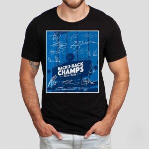 Los Angeles Baseball Back-to-back Champs 2025 Shirt