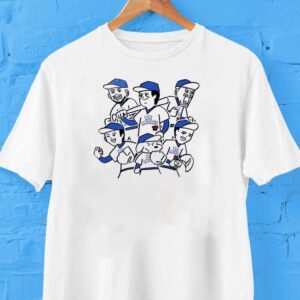 Los Angeles Dodgers All Stars Portrait Art Shirt