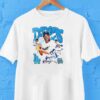 Los Angeles Dodgers Kobe Bryant Est 1883 Think Blue Rings Graphic Vintage Shirt