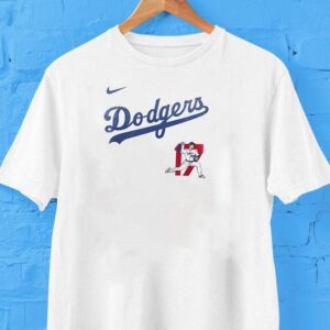 Los Angeles Dodgers Shohei Ohtani 17 Pose Graphic 2 Sided Shirt Los Angeles Dodgers Shohei Ohtani 17 Pose Graphic 2 Sided Shirt