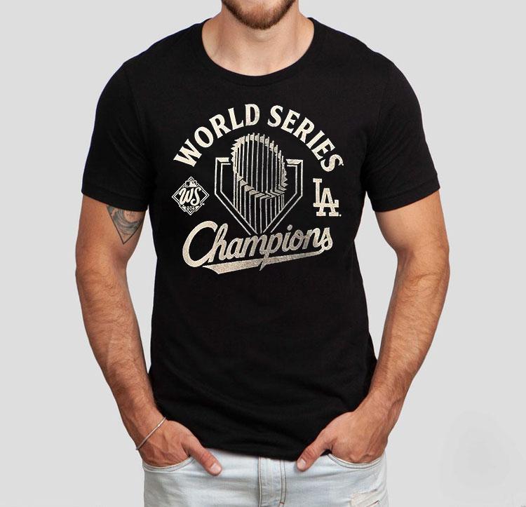 Los Angeles Dodgers We Rule October Back To Back World Series Champions 2025 Trophy Word Shirt Los Angeles Dodgers We Rule October Back To Back World Series Champions 2025 Trophy Word Shirt