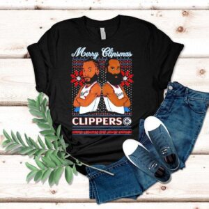 Merry Clipmas Los Angeles Clippers Kawhi Leonard James Harden Shirt