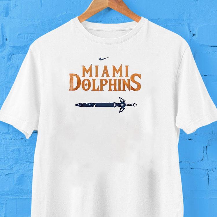 Miami Dolphins X The Legend Of Zelda 40th Anniversary Shirt 2 Miami Dolphins X The Legend Of Zelda Th Anniversary Tshirt