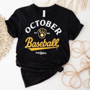Milwaukee Brewers 2025 Mlb Postseason Shirt Milwaukee Brewers 2025 Mlb Postseason Shirt