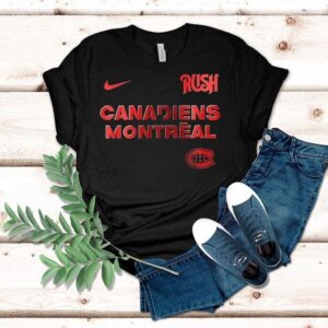 Montreal Canadiens Rush Fifty Something Tour Logo Skull Shirt Montreal Canadiens Rush Fifty Something Tour Logo Skull Shirt
