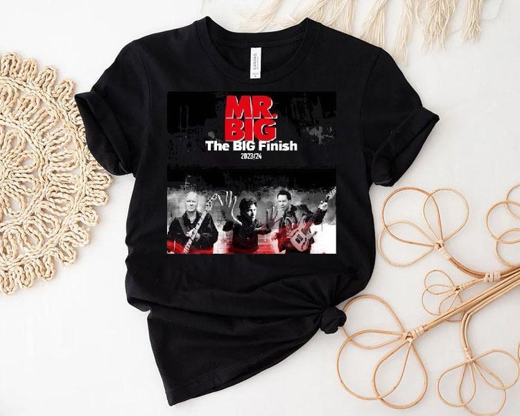 Mr.big The Big Finish 2023 2024 Shirt 4 Mr Big The Big Finish Tshirt