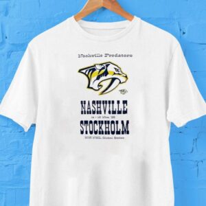 Nashville Predators Stockholm Nhl Global Series 2025 Shirt Nashville Predators Stockholm Nhl Global Series 2025 Shirt
