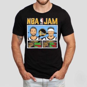 Nba Jam Stephen Curry And Seth Curry Shirt