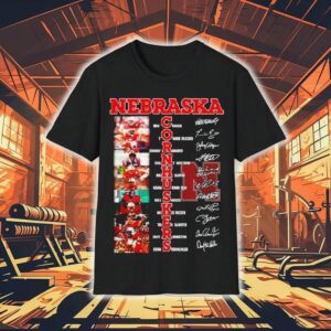 Nebraska Cornhuskers Blackshirts Signatures Shirt