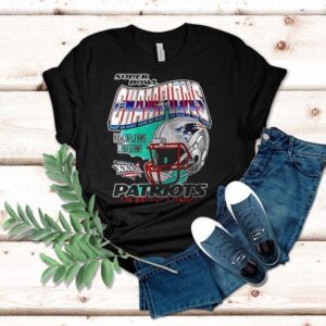 New England Patriots Super Bowl Champions The Birth Of A Dynasty Go Pats Helmet Shirt