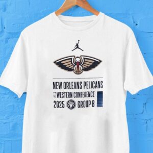 New Orleans Pelicans Western Conference 2025 Group B Logo Shirt New Orleans Pelicans Western Conference 2025 Group B Logo Shirt