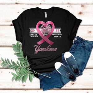 New York Yankees Strike Out Breast Cancer Shirt New York Yankees Strike Out Breast Cancer Shirt