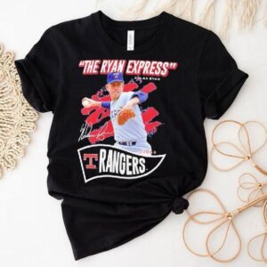 Nolan Ryan Texas Rangers The Ryan Express Signature Shirt