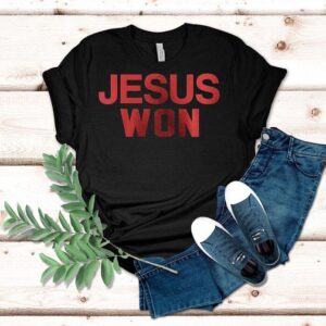 Ohio State Buckeyes Jesus Won Logo Shirt Ohio State Buckeyes Jesus Won Logo Shirt