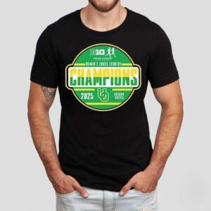 Oregon Ducks Big Ten Women’s Cross Country Champions 2025 Shirt