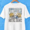 Pitt Panthers Vs Notre Dame Fighting Irish Football 2025 Gameday Showdown Shirt