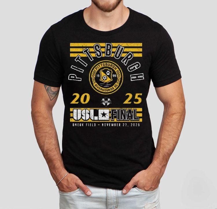 Pittsburgh Riverhounds Sc 2025 Usl Championship Final Oneok Field November 22, 2025 Shirt 4 Pittsburgh Riverhounds Sc Usl Championship Final Oneok Field November Tshirt