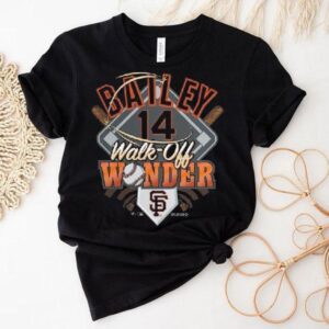 San Francisco Giants Patrick Bailey Walk-off Wonder Shirt San Francisco Giants Patrick Bailey Walk-off Wonder Shirt
