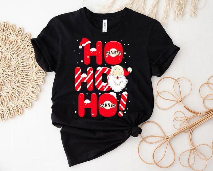 Santa Claus San Francisco Giants Ho Ho Ho Merry Christmas 2025 Shirt 4 Santa Claus San Francisco Giants Ho Ho Ho Merry Christmas Tshirt