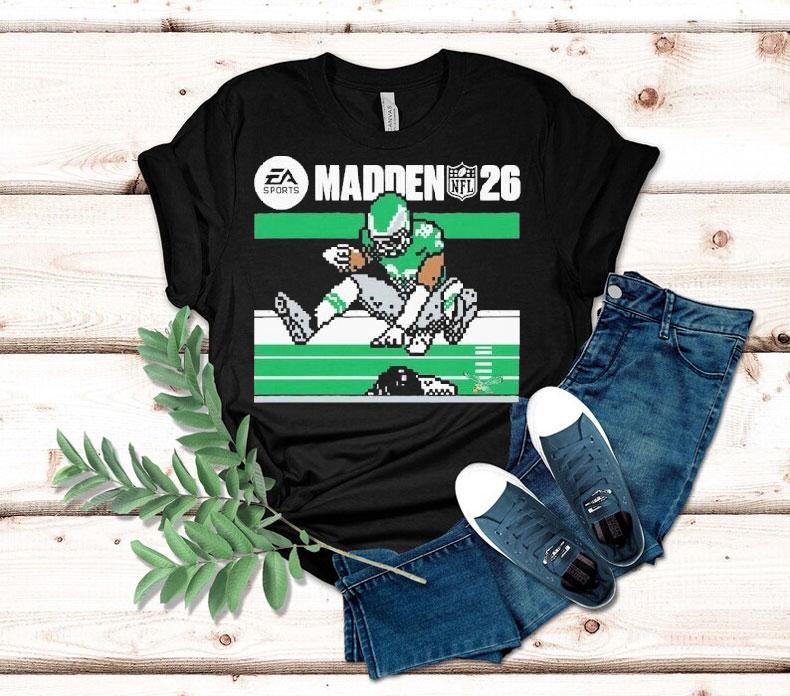 Saquon Barkley Philadelphia Eagles Philly Madden Nfl 2026 8-bit Shirt 4 Saquon Barkley Philadelphia Eagles Philly Madden Nfl Bi Tshirt