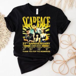 Scarface 37 Anniversary Thank You For The Memories Shirt Scarface 37 Anniversary Thank You For The Memories Shirt