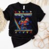 Scrappy Holidays Ugly Merry Christmas Astronaut And Rooster Shirt