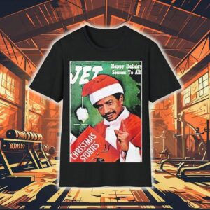 Sherman Hemsley Happy Holiday Season To All Santa Claus Christmas Shirt