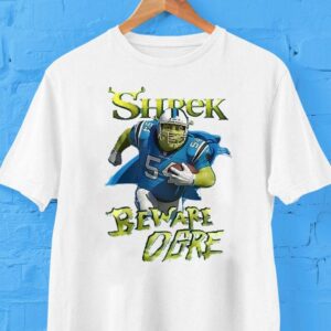 Shrek X Carolina Panthers Beware Ogre Nfl Shirt Shrek X Carolina Panthers Beware Ogre Nfl Shirt