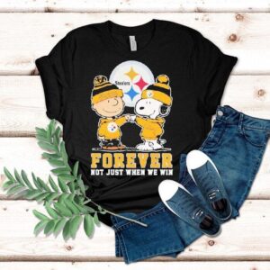 Snoopy Charlie Brown Pittsburgh Slers Forever Not Just When We Win Shirt