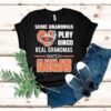 Some Grandmas Play Bingo Real Grandmas Watch Cleveland Browns Diamond Heart Shirt