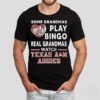 Some Grandmas Play Bingo Real Grandmas Watch Texas Am Aggies Diamond Heart Shirt