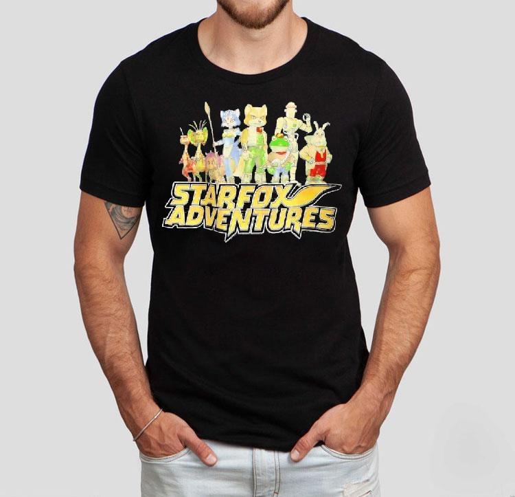 Star Fox Adventures Characters Shirt 4 Star Fox Adventures Characters Tshirt