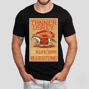 Tanner Usrey Bad Love Tour Hom Special Guest Klye Ray November 6 2025 Bluestoner Shirt