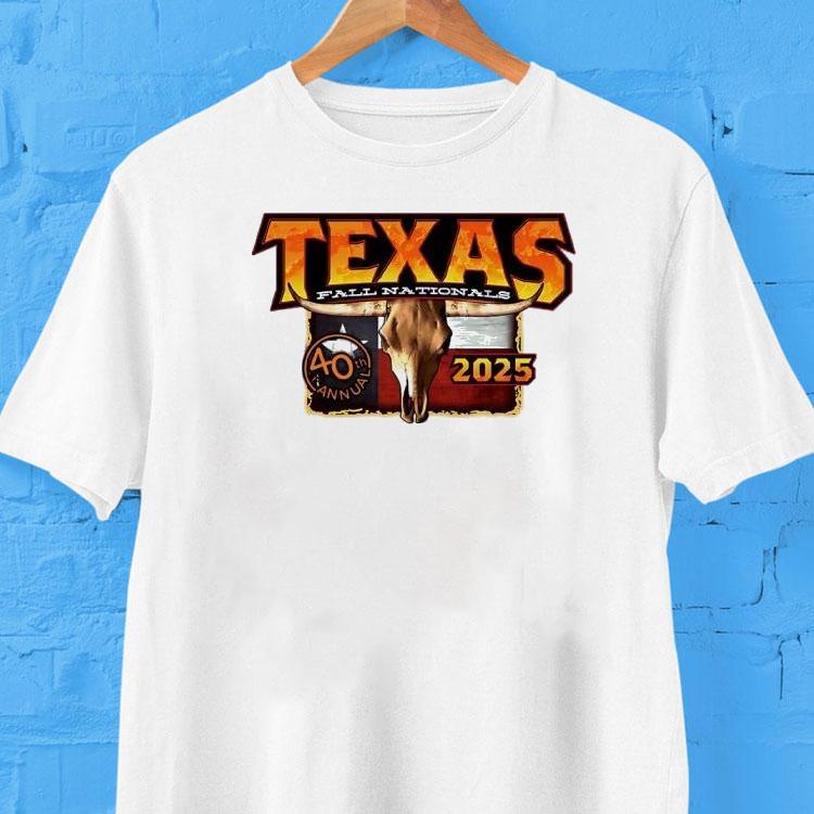 Texas Fall Nationals 40th Annual 2025 Shirt 2 Texas Fall Nationals Th Annual Tshirt
